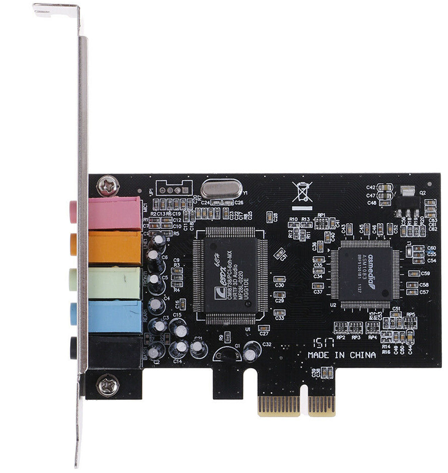 CMI 8738 sound card, PCI-E 1X