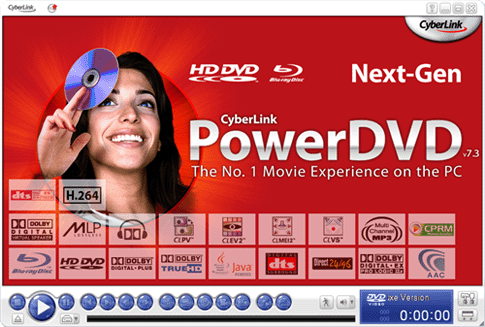 Power DVD 7 cu suport bluray